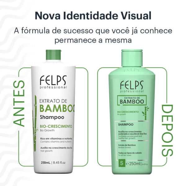 Kit Profesional Felps Extracto de Bamboo - 2x1000ml - Imagen 5