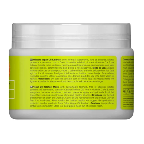 Mascarilla Capilar Vegan Oil Kalahari - Imagen 2