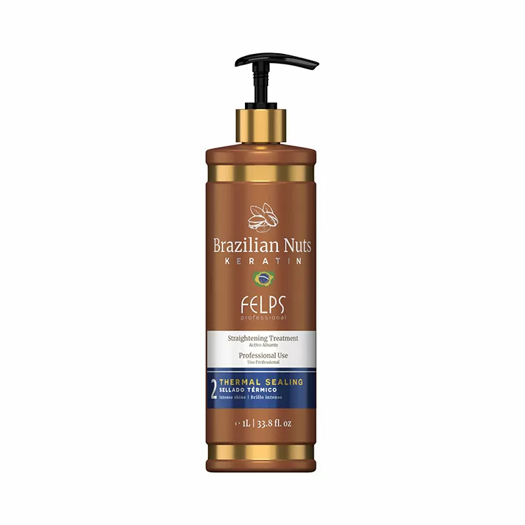 Kit Alisado Brazilian Nuts 2x1000ml + Smoothing Mask XBTX Felps 1000gr - Imagen 3