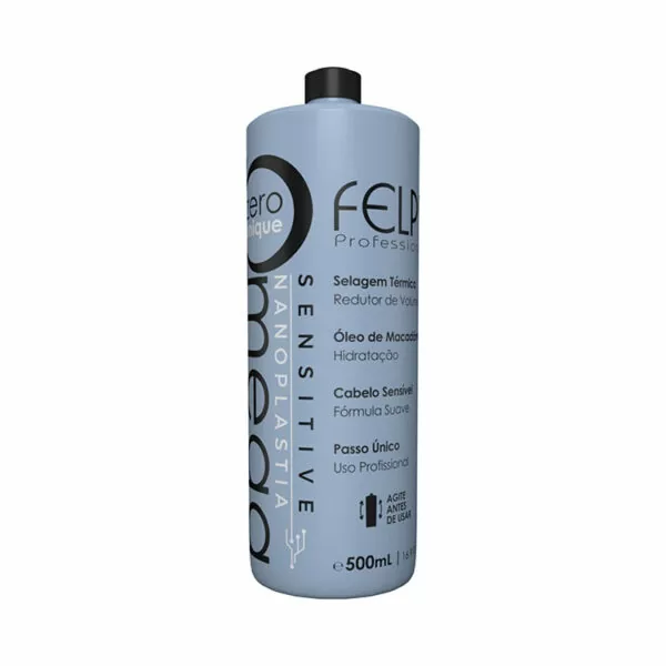 Alisado Organico Omega Zero Nanoplastia Sensitive 500ml