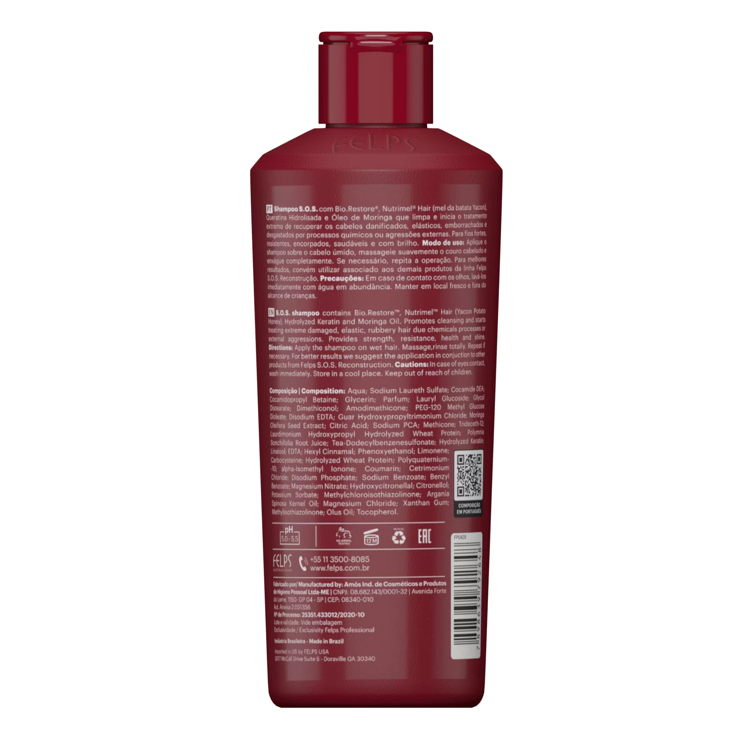Kit shampoo + Condcionador SOS 250ml - Imagen 5