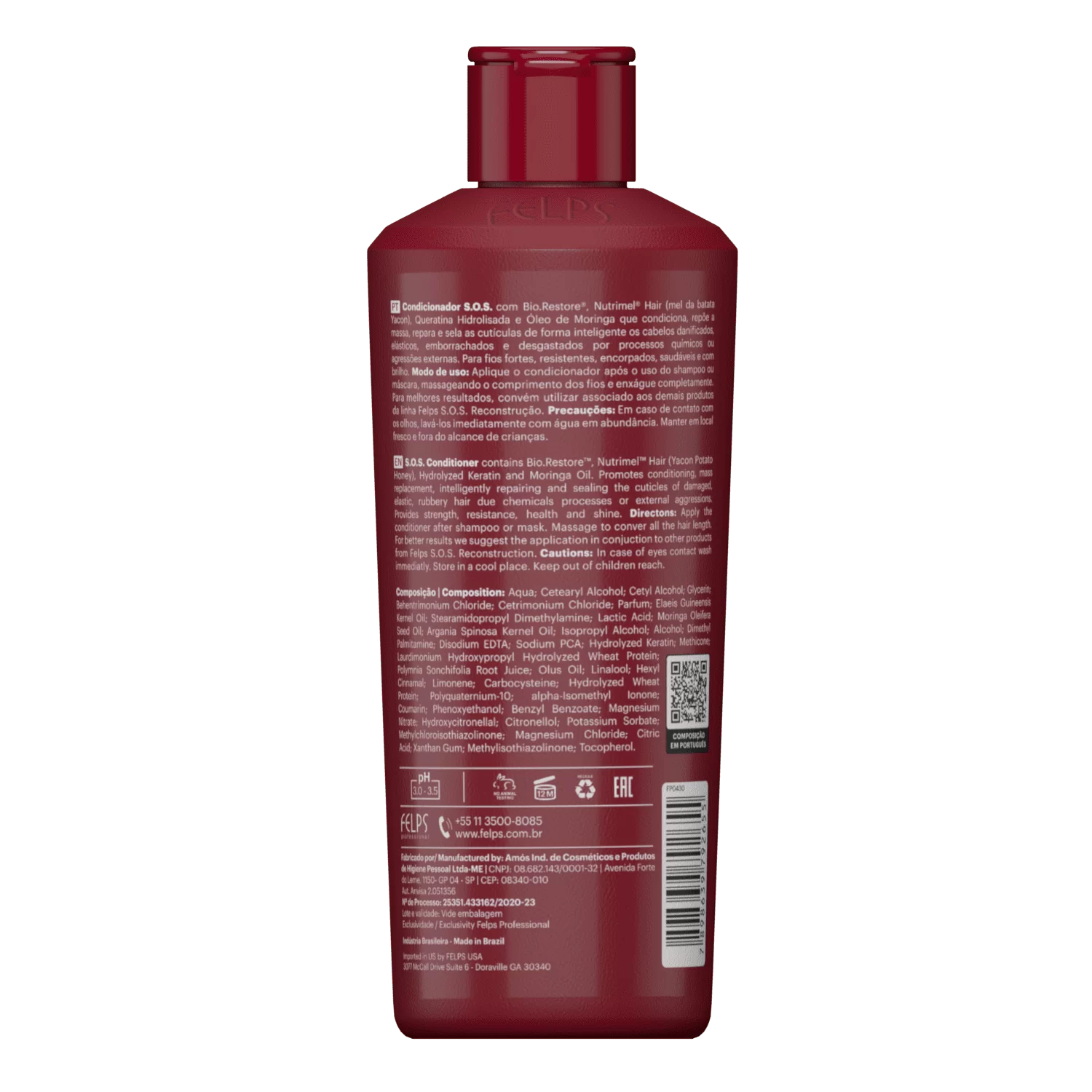 Kit shampoo + Condcionador SOS 250ml - Imagen 3